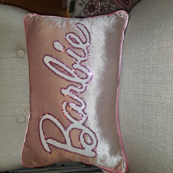 Barbie Other - NWT!! Barbie sequin pillow